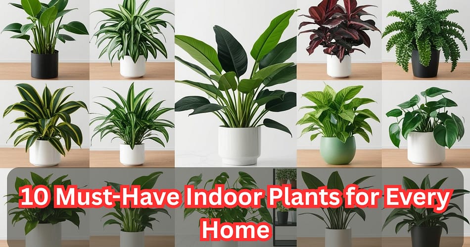 10 Must-Have Indoor Plants